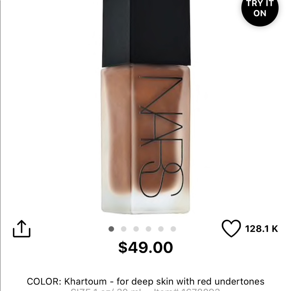 NARS all day luminous weightless foundation